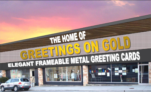 Greetings on Gold Building